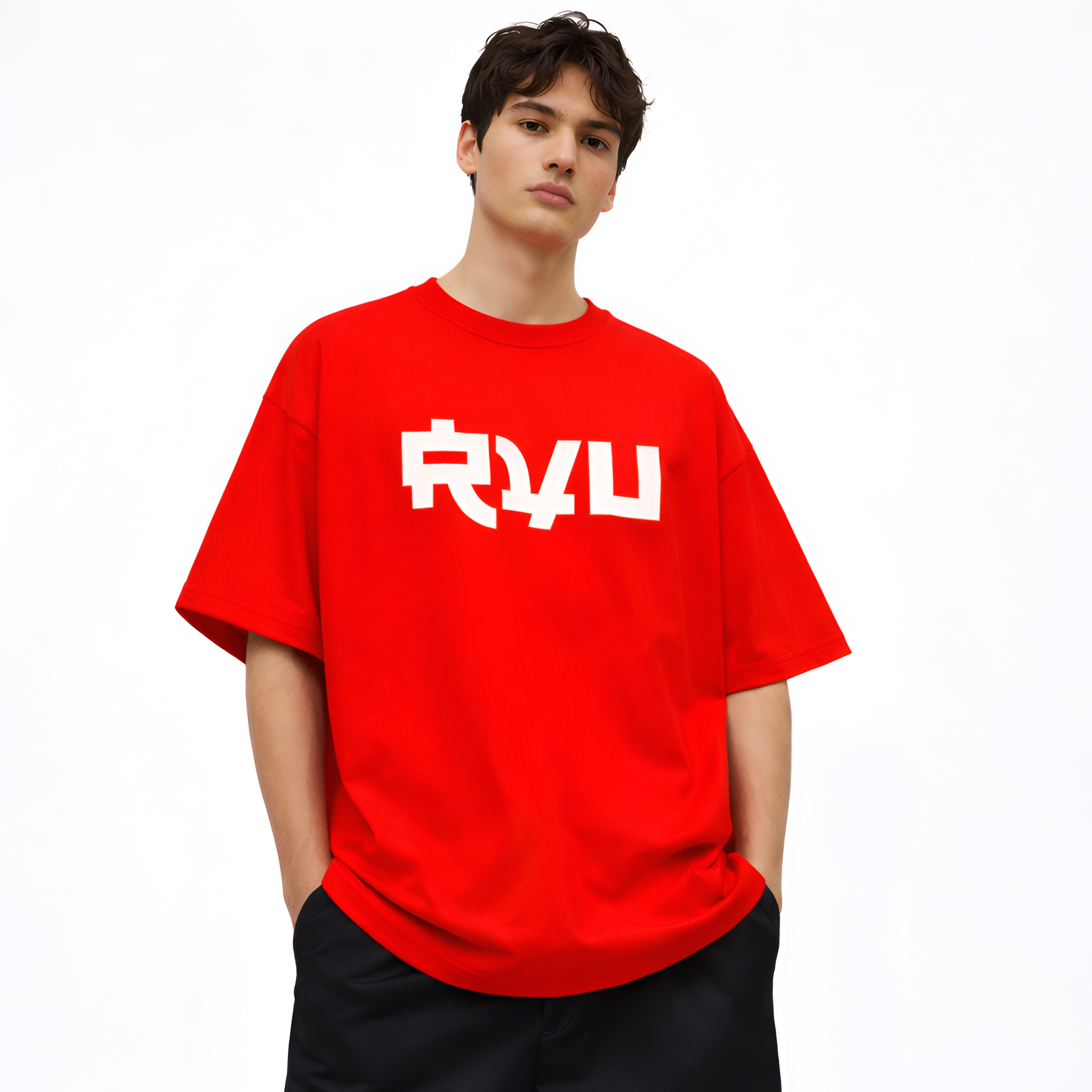 Dragon Fury Oversized Graphic T-Shirt – Japanese Streetwear Style
