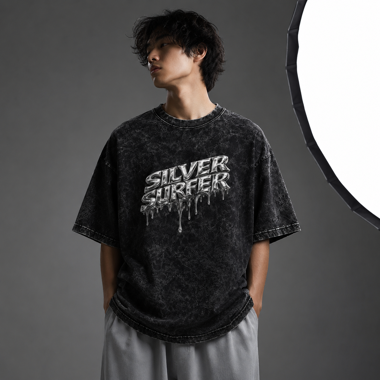 SILVER SURFER Oversized Tshirt