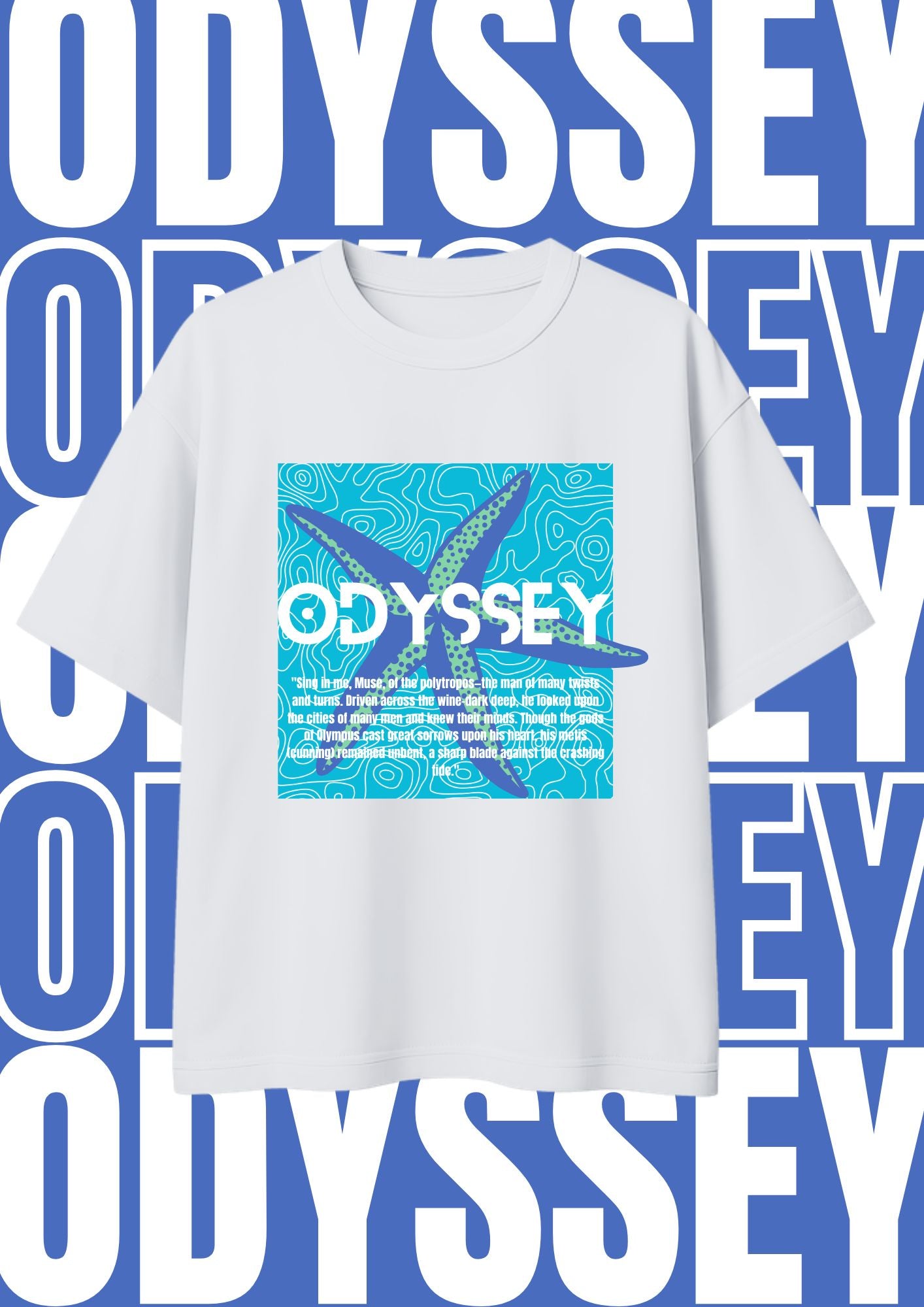 Voyage of the Muse Oversized Tee