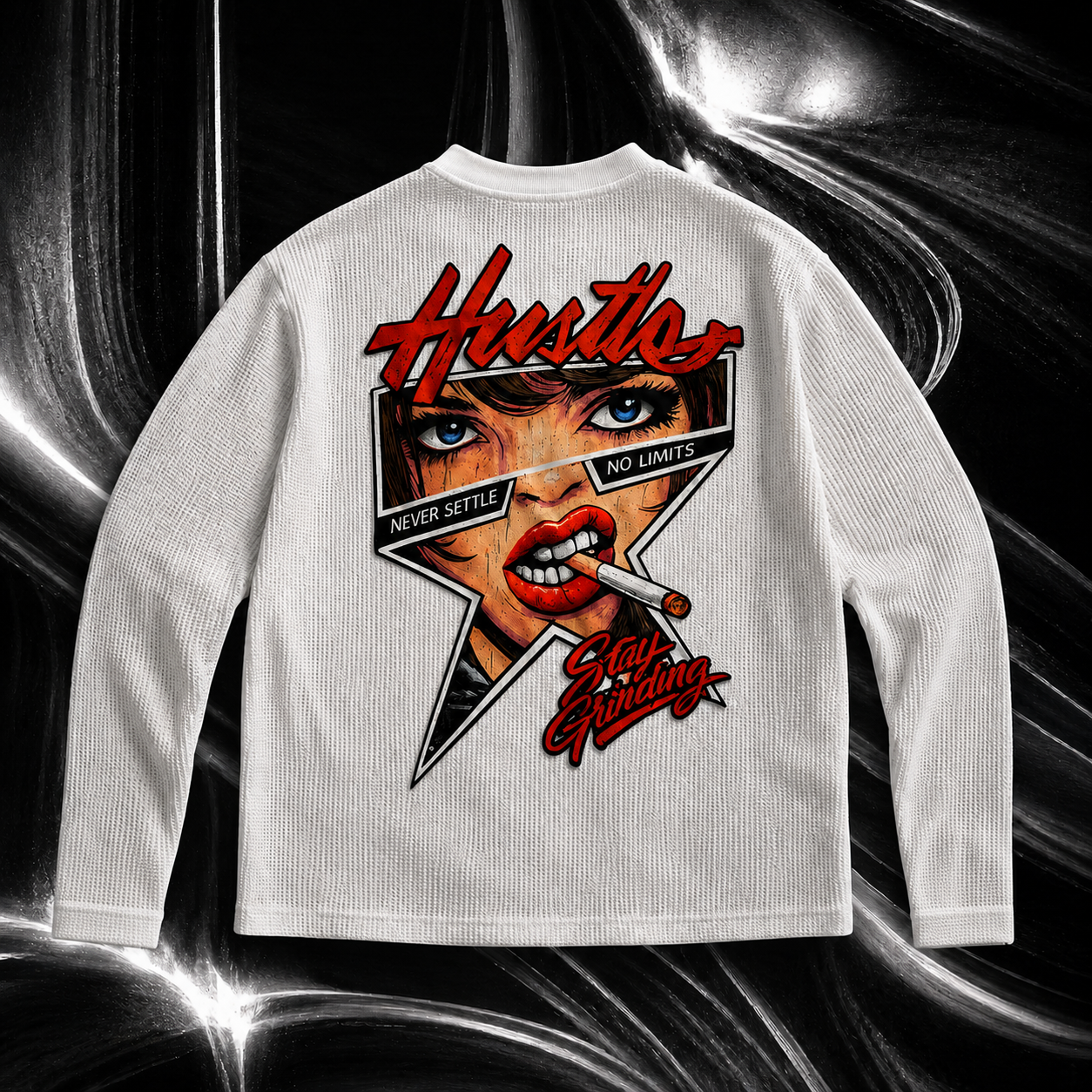 HUSTLERS WAFFLEKNIT